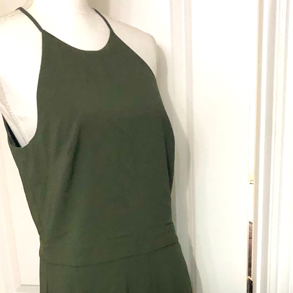Bebe olive green bodysuit